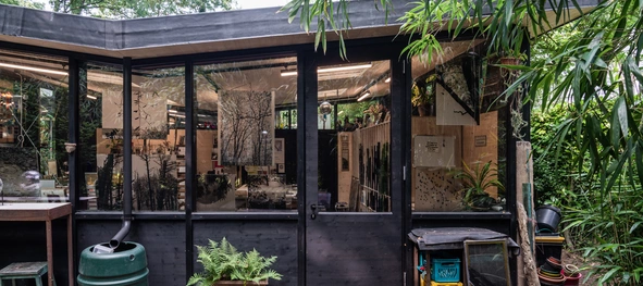 Project voor glas-in-lood kunstenares Pia Burrick